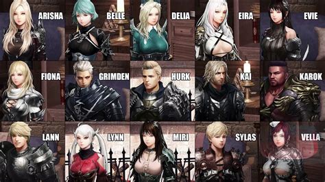 vindictus characters|mabinogi heroes characters.